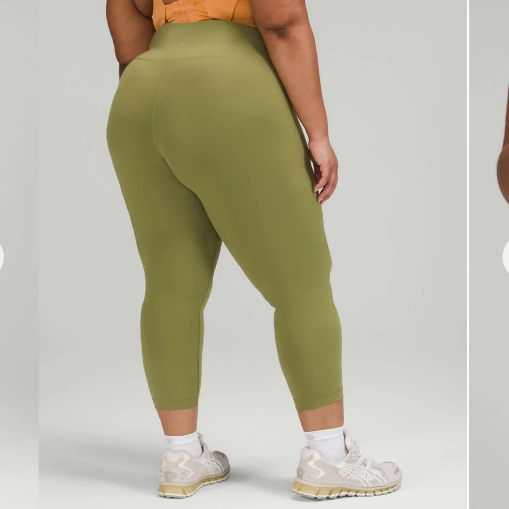 EUC Lululemon Bronze Green Set. Size 6 - Picture 11 of 11